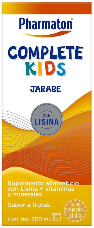 PHARMATON COMPLETE KIDS JARABE 200ML 