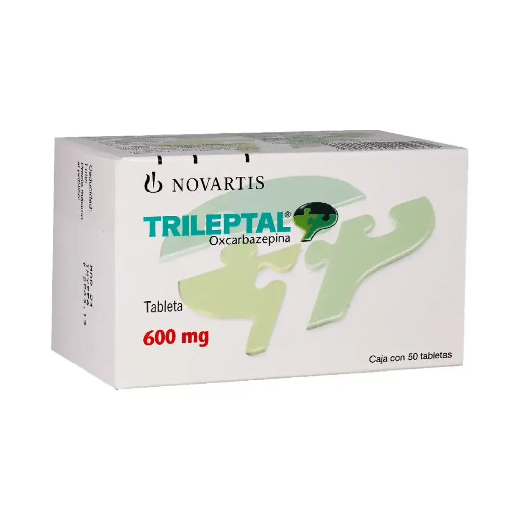 TRILEPTAL 600MG GRAGEAS CON 50