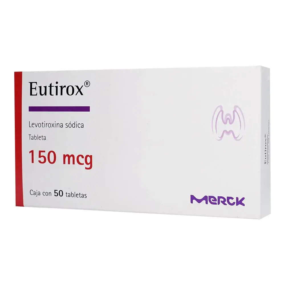 EUTIROX 150MCG TABLETAS CON 50