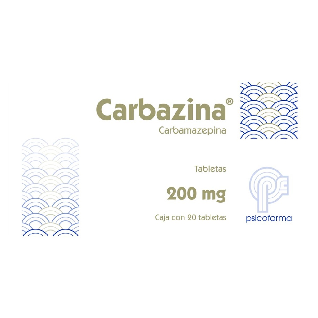 CARBAZINA 200MG COMPRIMIDOS CON 20