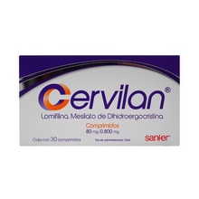 CERVILAN 80/0.800MG COMPRIMIDOS C/30