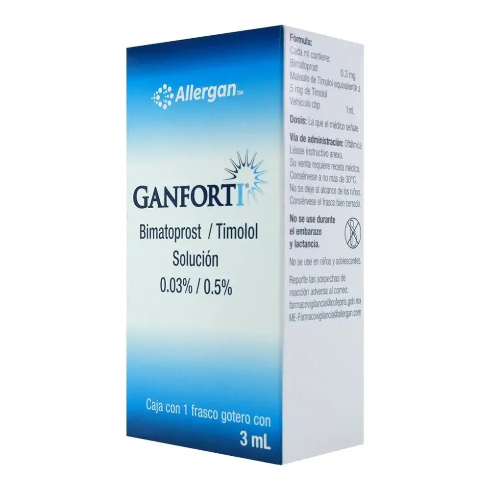 GANFORTI 0.03/0.5% SOLUCION GOTAS 3ML