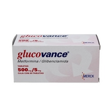 GLUCOVANCE 500/5MG TABLETAS C/60