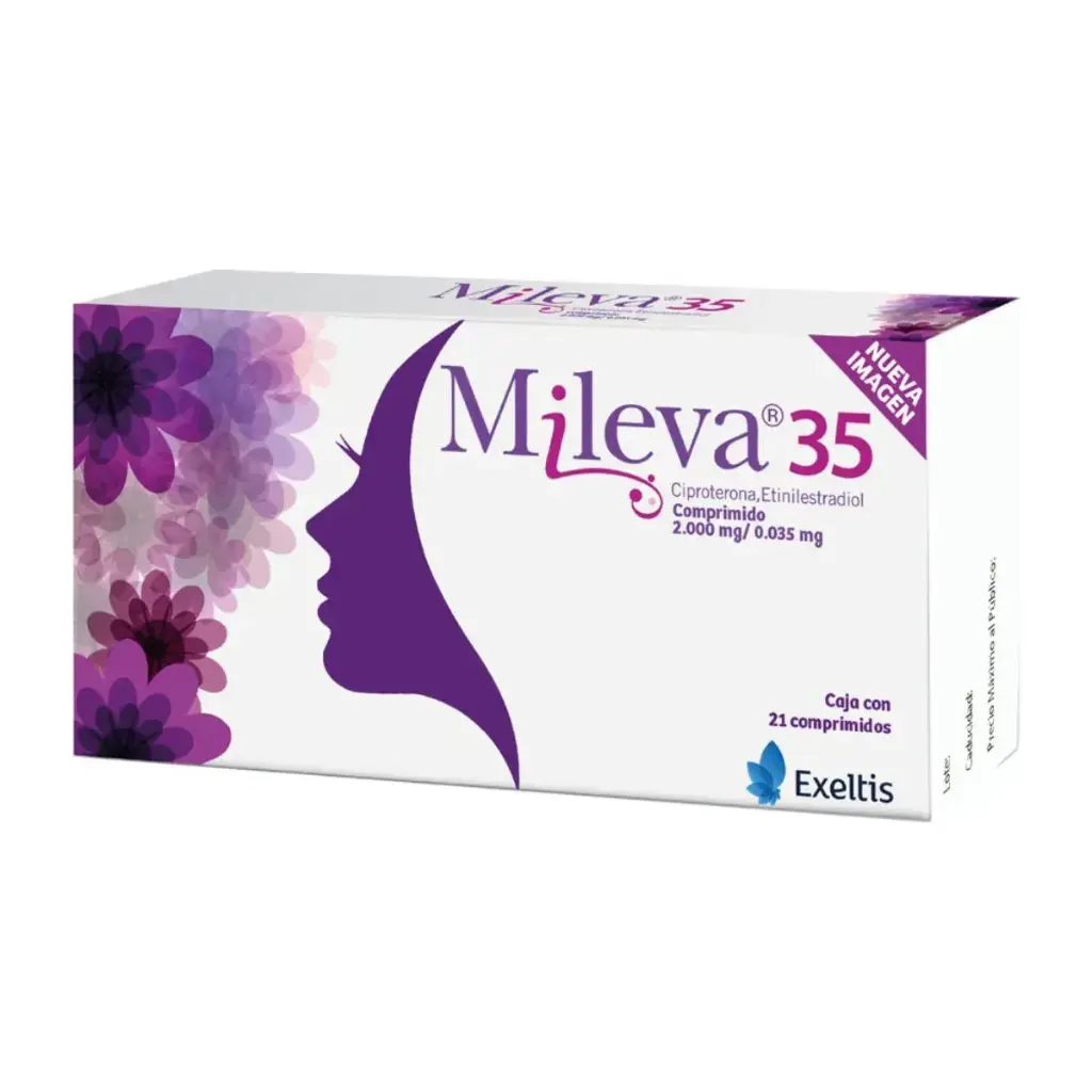 MILEVA 35 2.000/0.035MG COMPRIMIDOS CON 21
