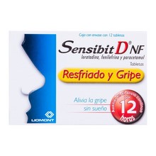 SENSIBIT-D-NF 2.5/5/500MG TABLETAS C/12