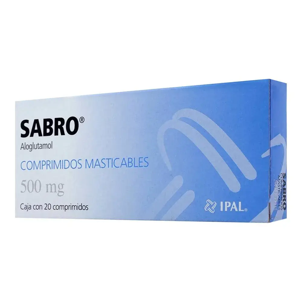 SABRO 500MG COMPRIMIDOS MASTICABLES CON 20