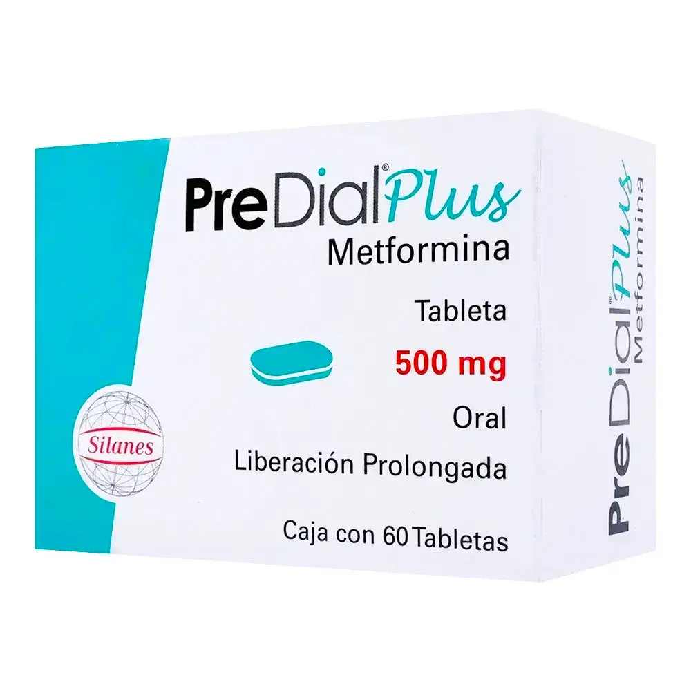 PREDIAL PLUS 500MG TABLETAS CON 60