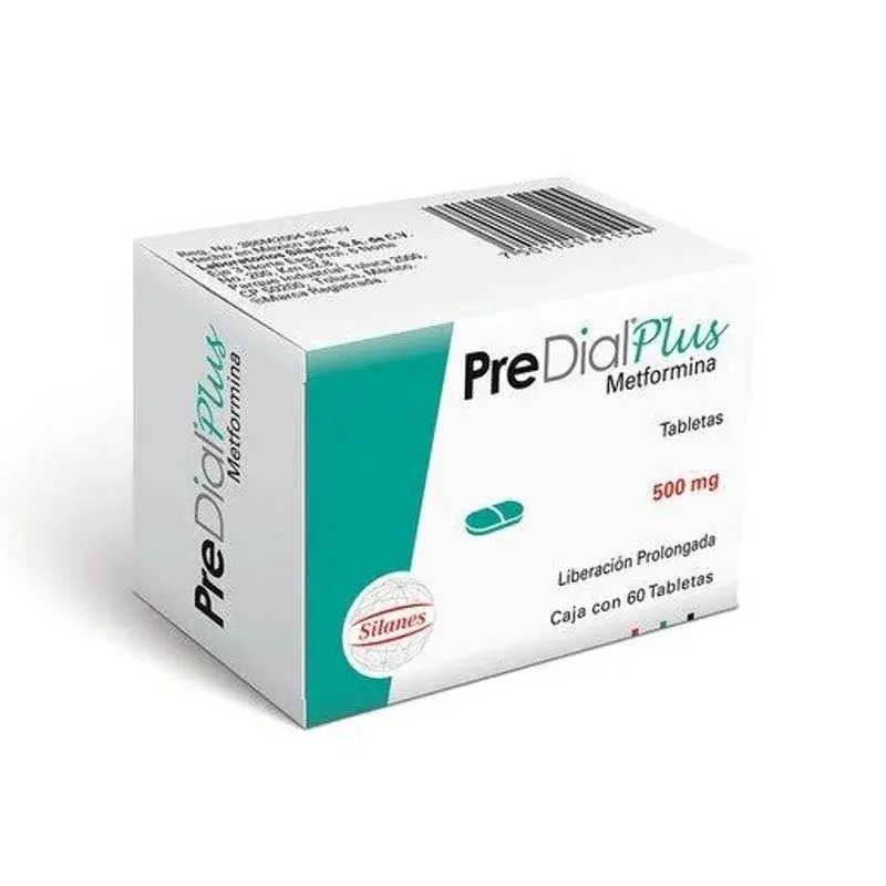 PREDIAL PLUS 500MG TABLETAS CON 60