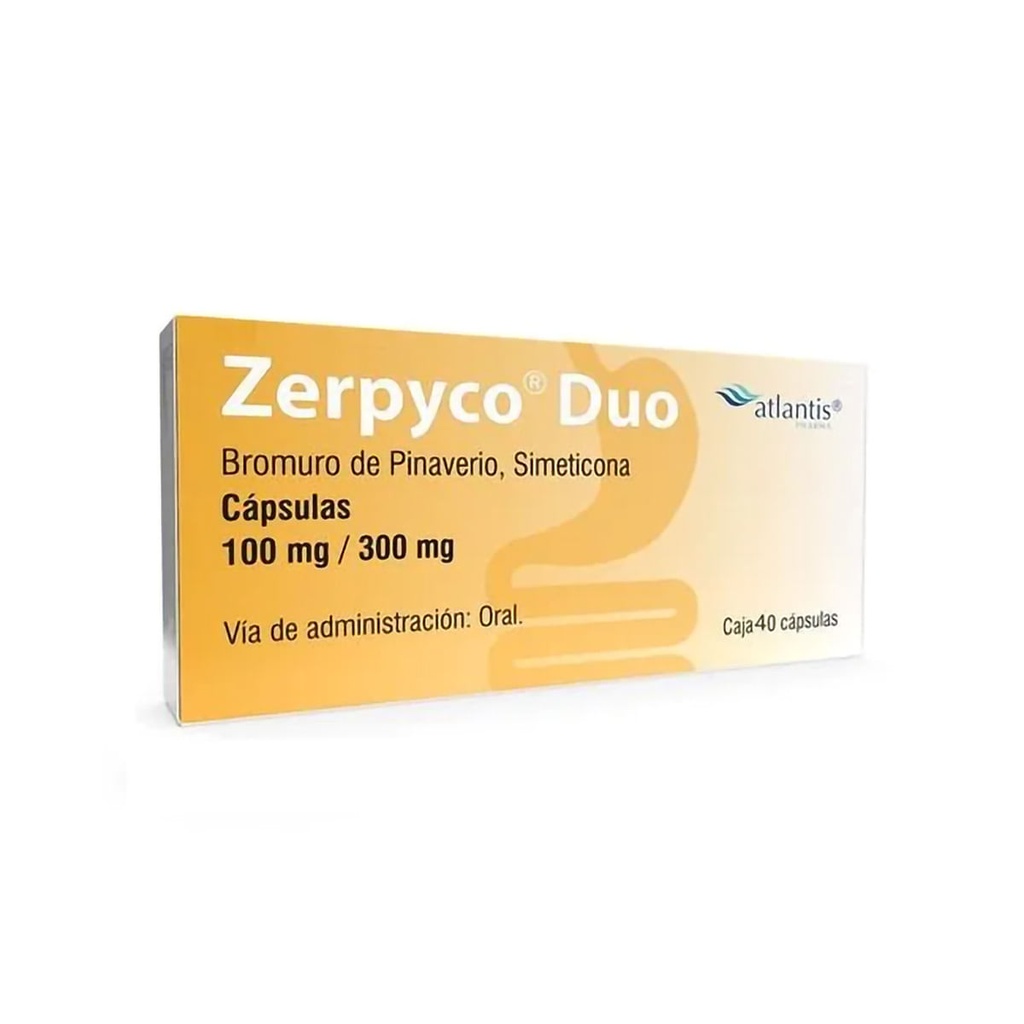 ZERPYCO-DUO 100/300 MG CAPSULAS CON 40