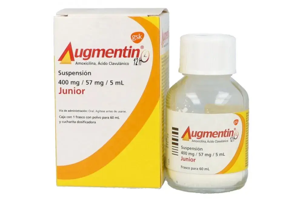 AUGMENTIN JR 12H 400MG SUSPENSION 60ML
