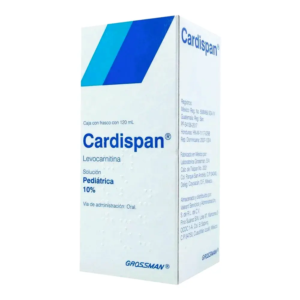 CARDISPAN 10% SOLUCION PEDIATRICO 120ML