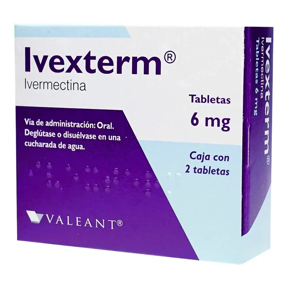 IVEXTERM 6MG TABLETAS CON 2