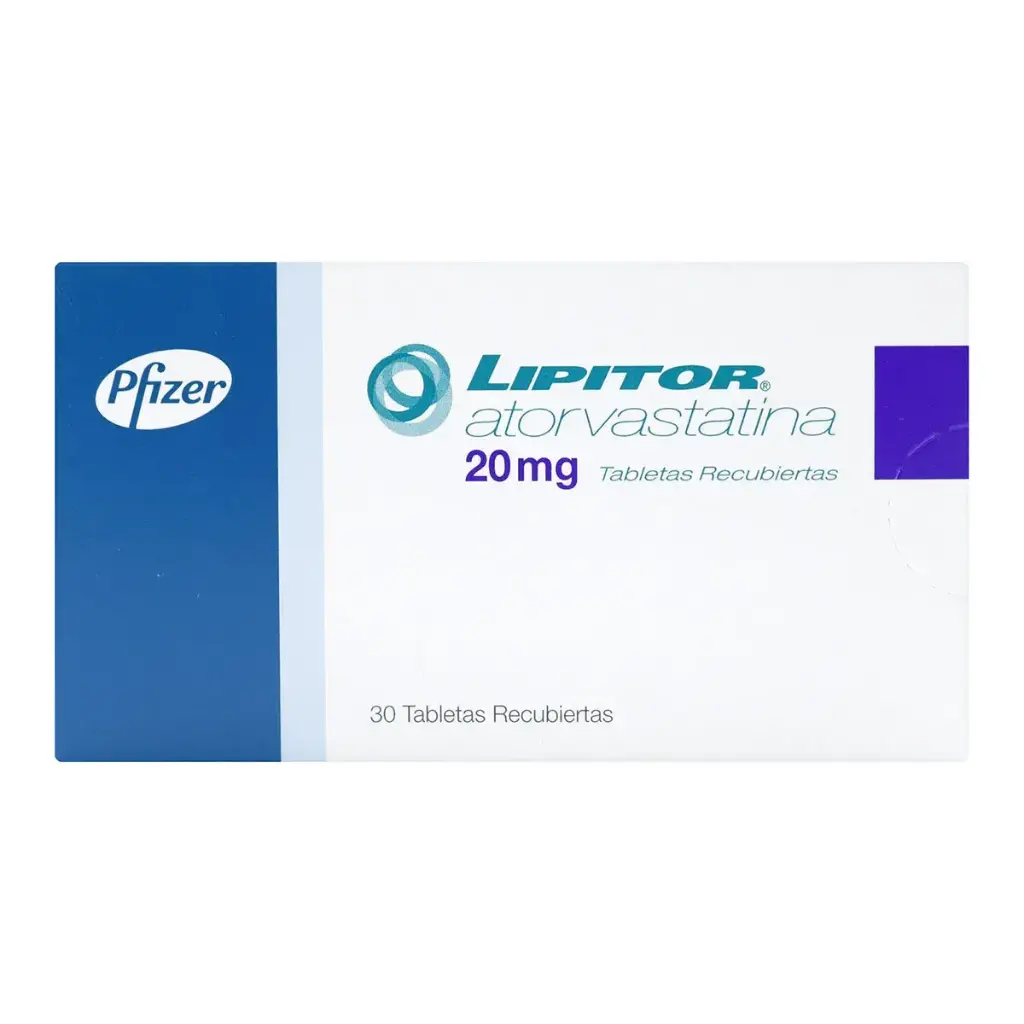 LIPITOR 20MG TABLETAS CON 30.