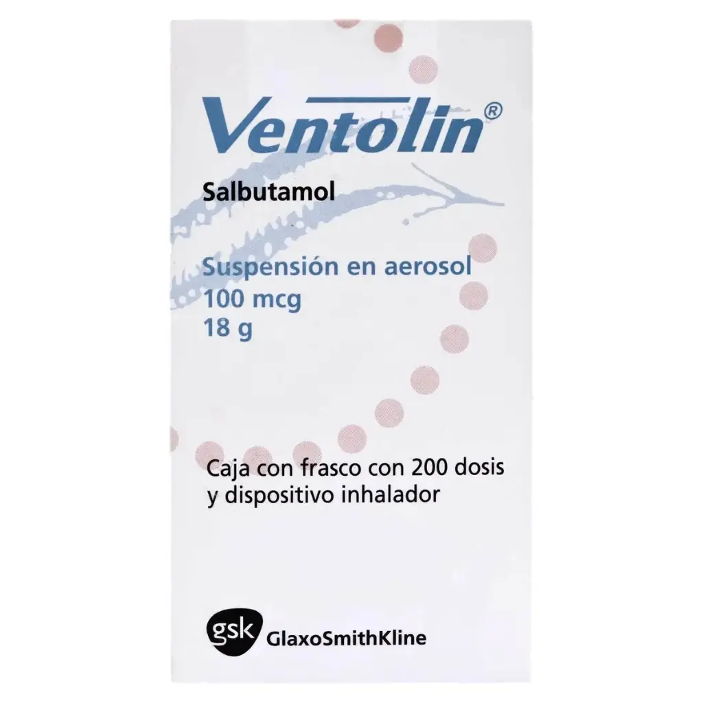 VENTOLIN SUSPENSION CON 200 DOSIS