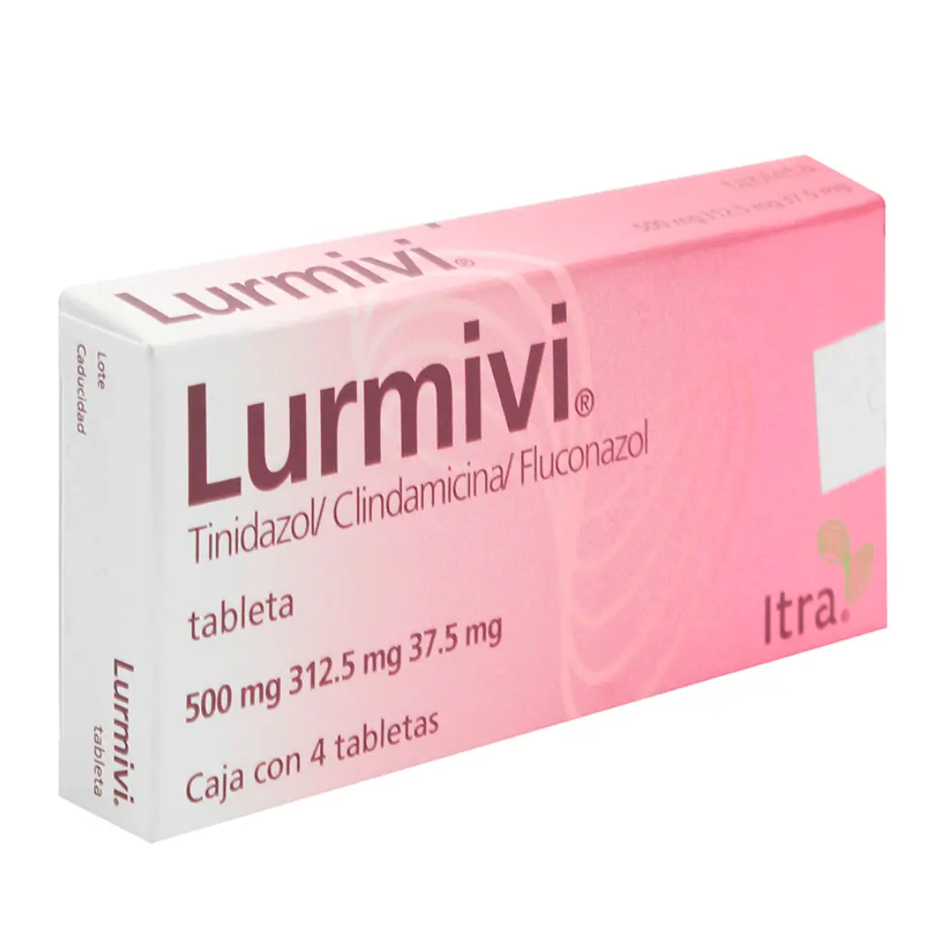 LURMIVI 500/312.5/37.5MG TABLETAS CON 4