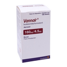 VANNAIR 160/4.5MCG 1 AER DOSIS C/120
