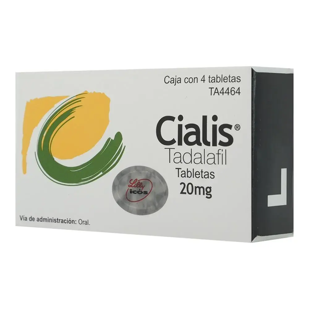 CIALIS 20MG TABLETAS CON 4