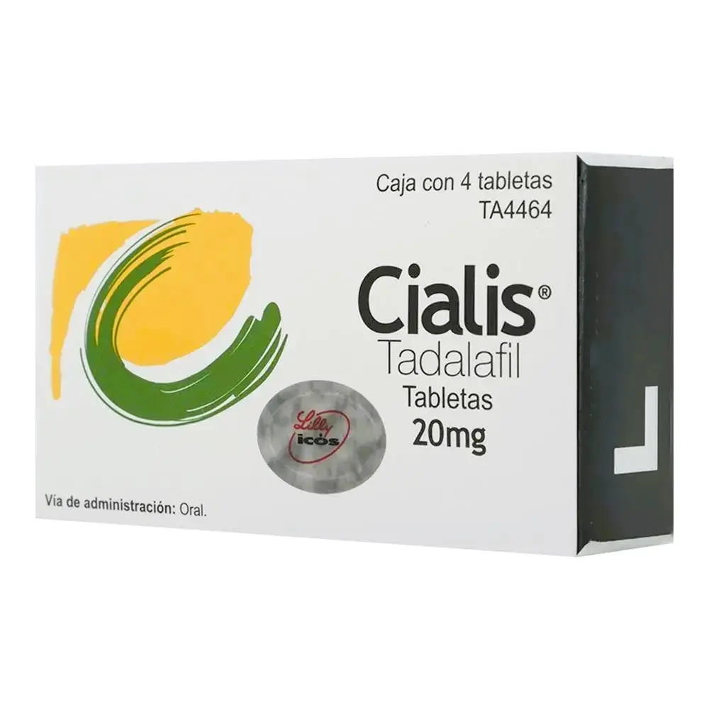 CIALIS 20MG TABLETAS CON 4