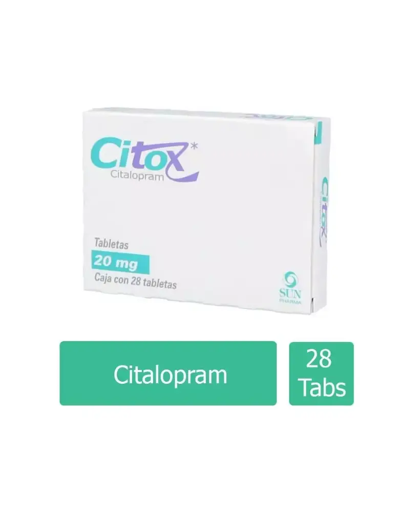 CITOX 20MG TABLETAS CON 28