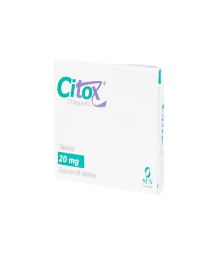 CITOX 20MG TABLETAS CON 28