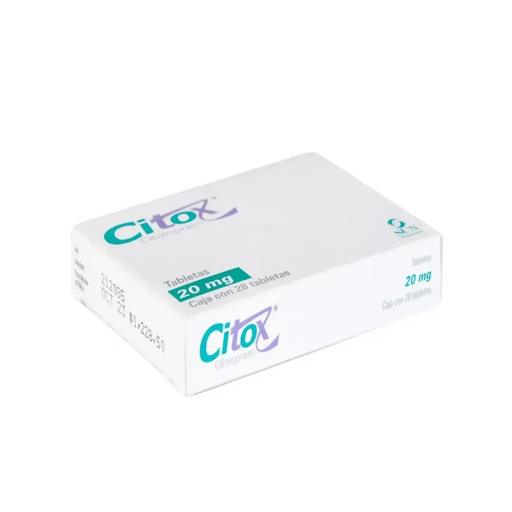 CITOX 20MG TABLETAS CON 28