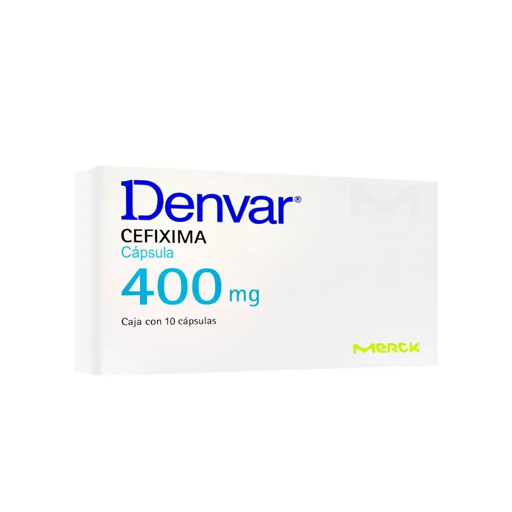 DENVAR 400MG CAPSULAS CON 10
