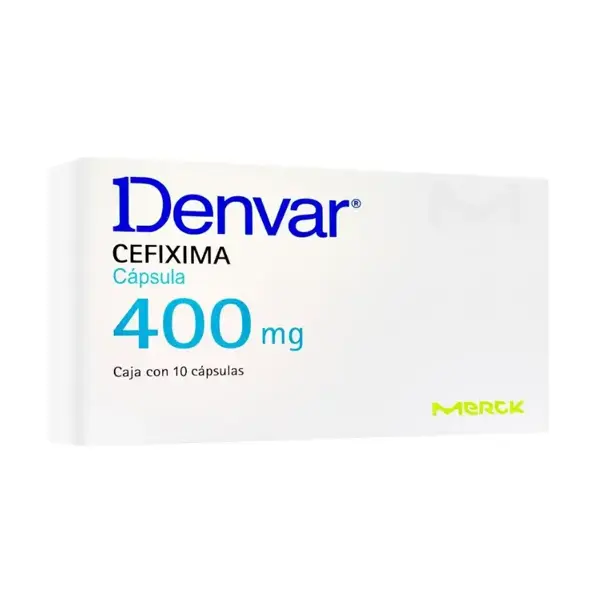 DENVAR 400MG CAPSULAS CON 10