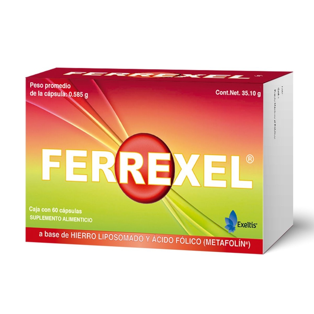 FERREXEL CAPSULAS CON 60