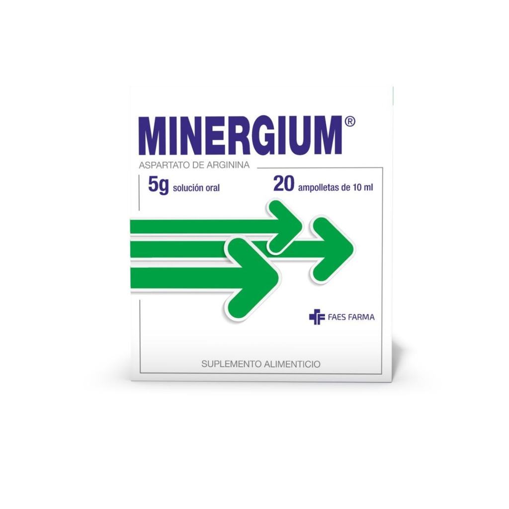 MINERGIUM 5G/10ML AMPULA ORAL CON 20