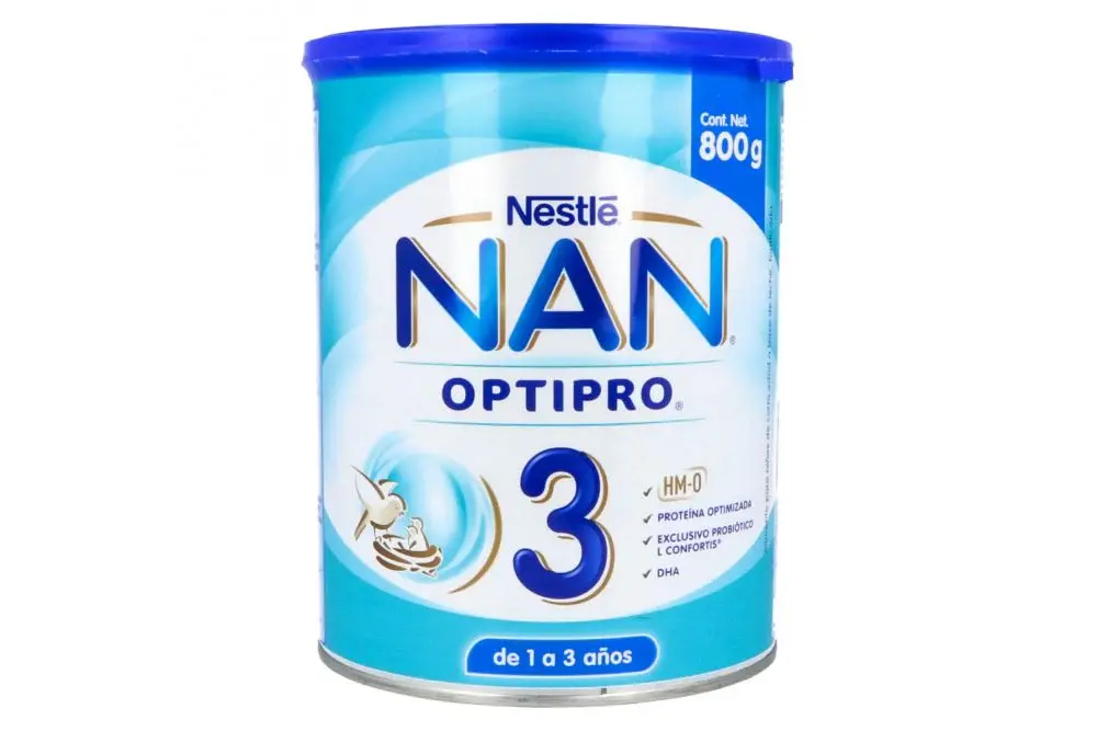 LECHE NAN 3 OPTIPRO 800G