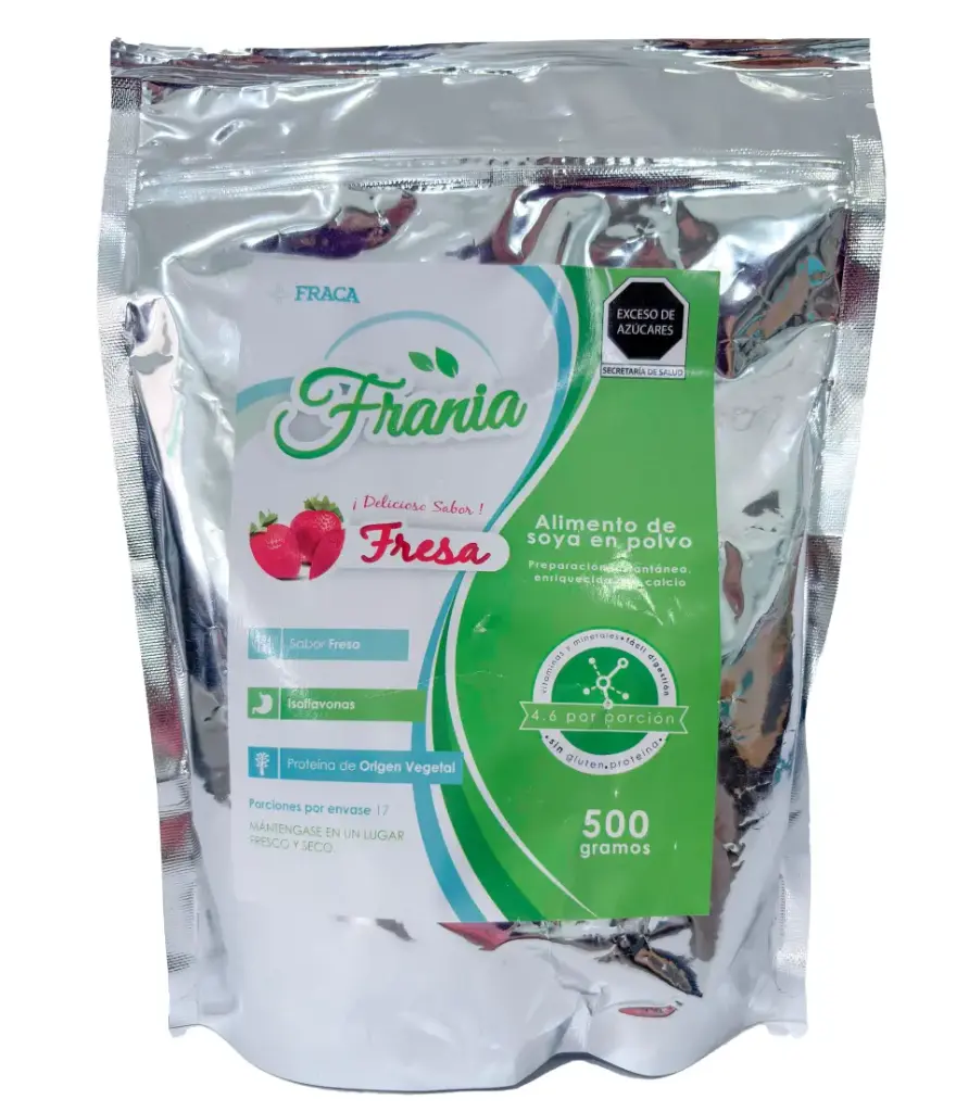 FRANIA SOYA FRESA 500G