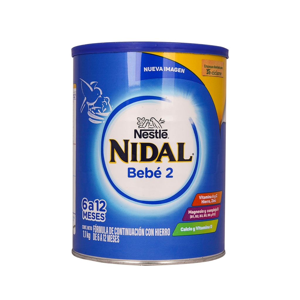 LECHE NIDAL 2 POLVO 1.1KG