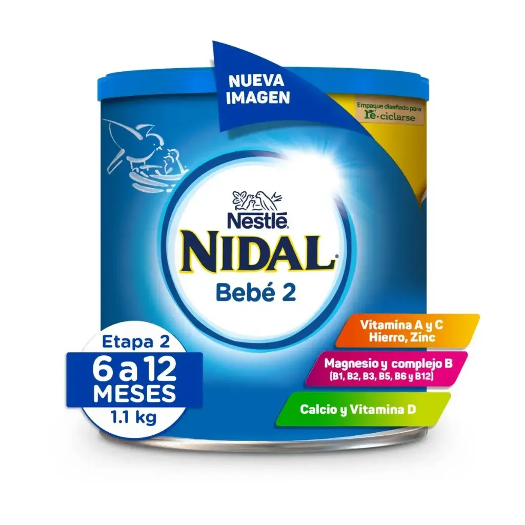 LECHE NIDAL 2 POLVO 1.1KG