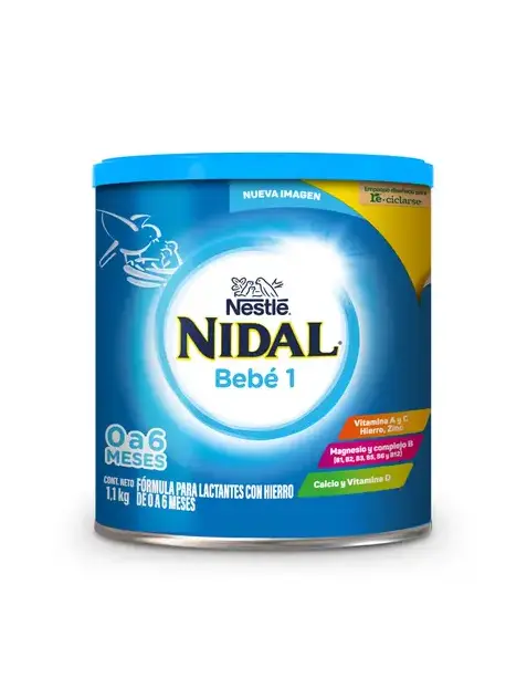 LECHE NIDAL 1 POLVO 1.1KG