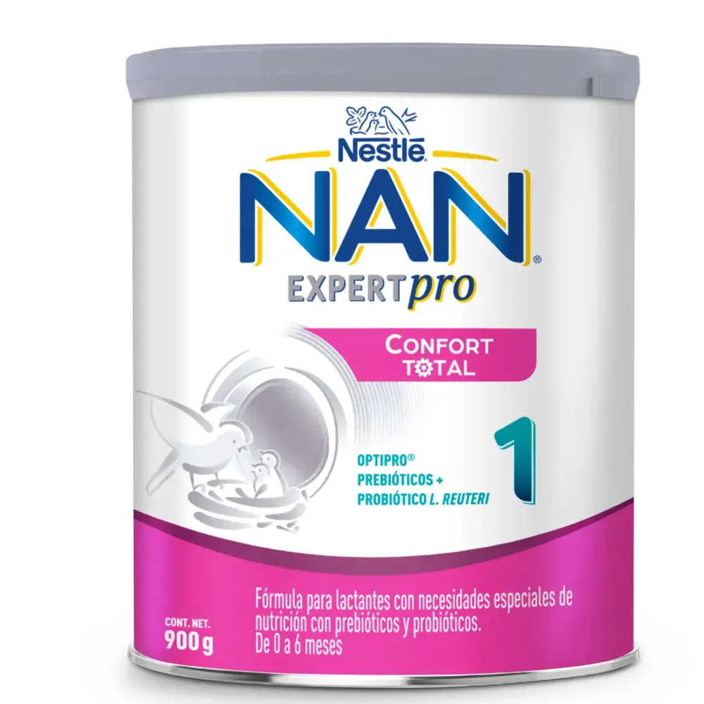 LECHE NAN 1 CONFORT TOTAL 900G