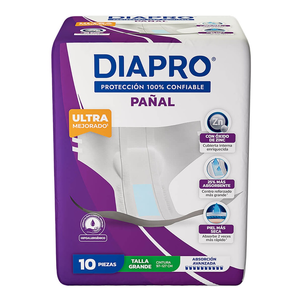 PANAL DIAPRO CONF MANZ GRANDE CON 10