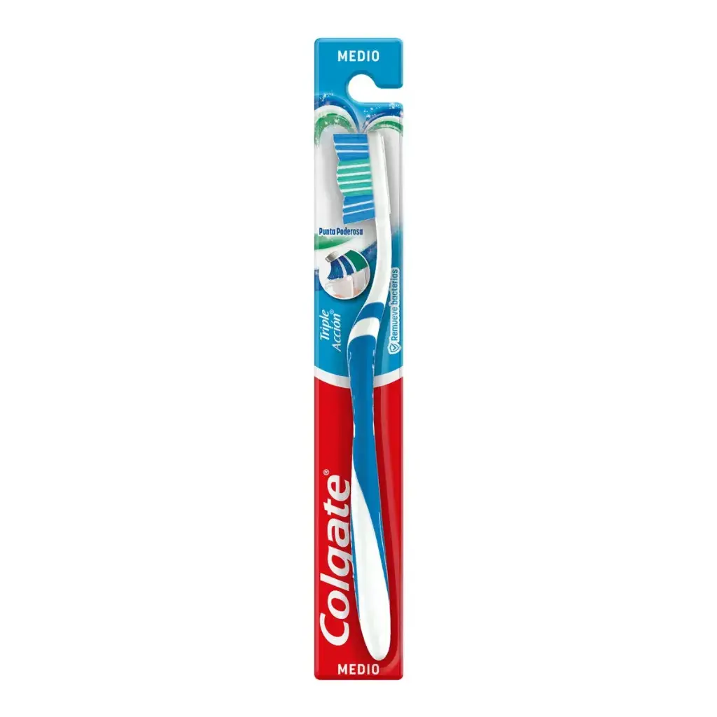 CEPILLO DENTAL COLGATE TRIPLE ACCION CON 1 PZ