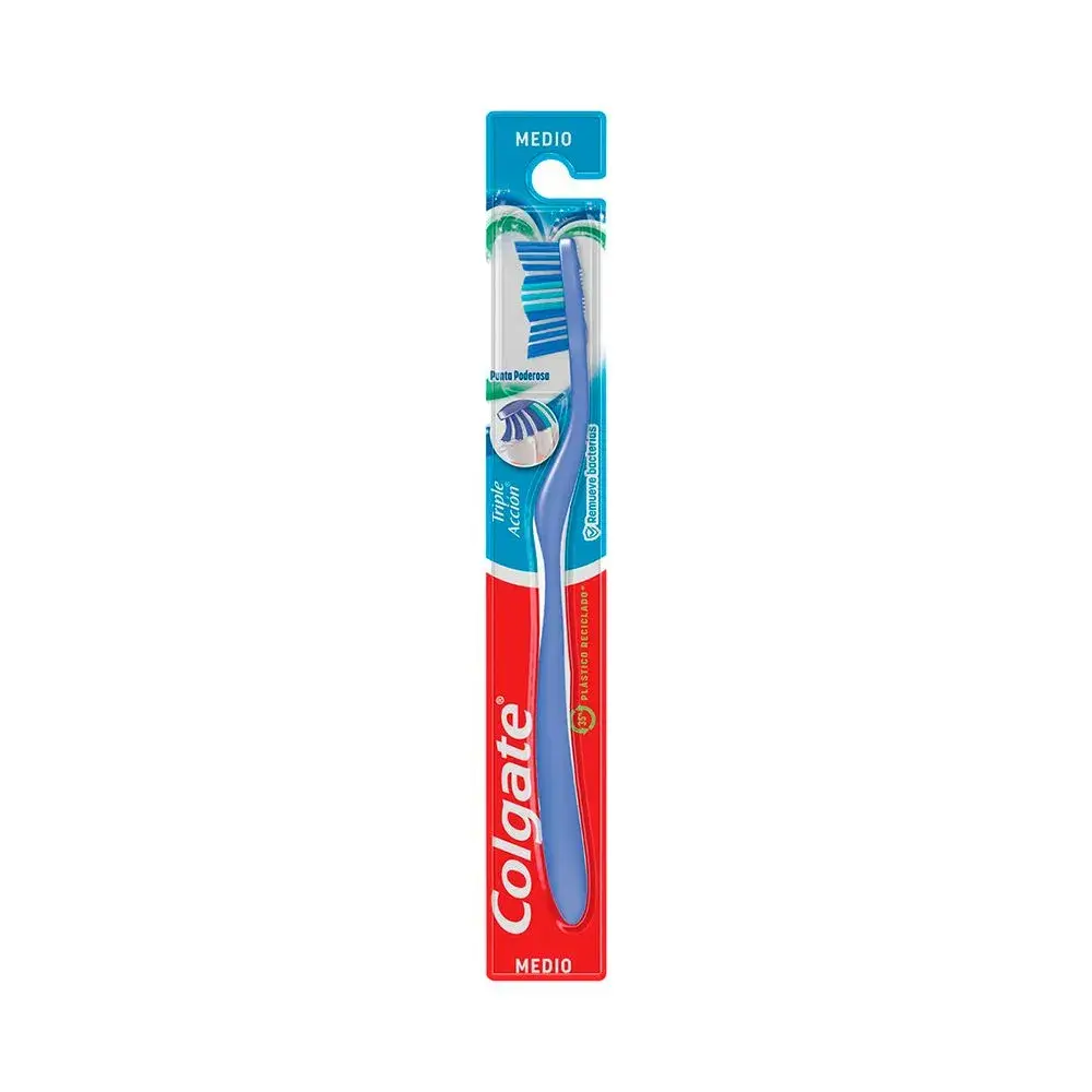 CEPILLO DENTAL COLGATE TRIPLE ACCION CON 1 PZ