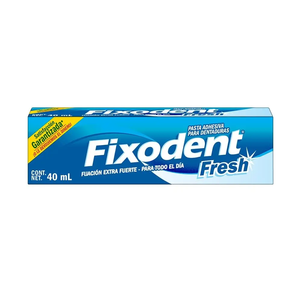 ADHESIVO DENTAL FIXODENT FRESH 40 ML