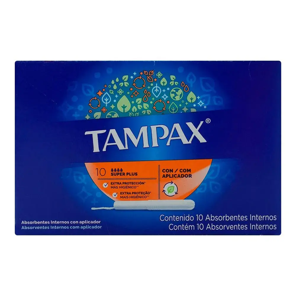 TAMPONES TAMPAX SUPER PLUS CON 10
