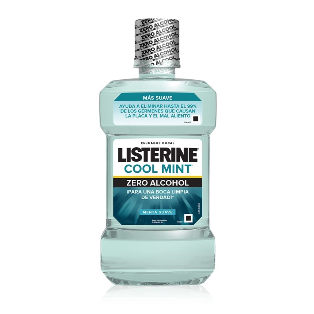 LISTERINE ZERO MENTA SUAVE 250ML