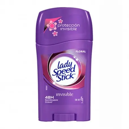 DESODORANTE LADY SPEED STICK INVISIBLE FLORAL 45G