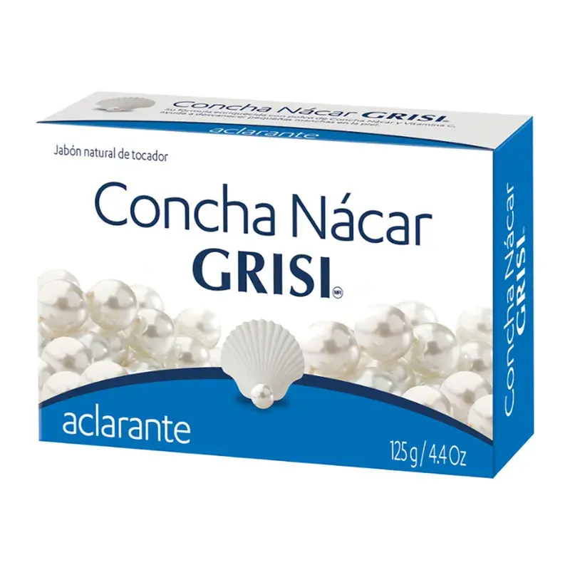 JABON GRISI CONCHA NACAR 125G