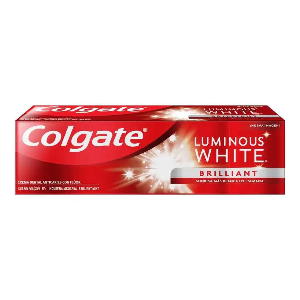 PASTA DENTAL COLGATE LUMINOUS WHITE 75ML