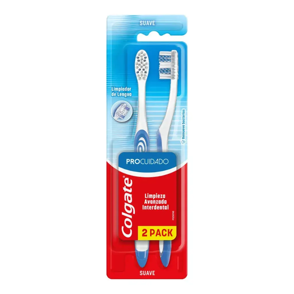 CEPILLO DENTAL COLGATE PRO CUIDADO 2X1