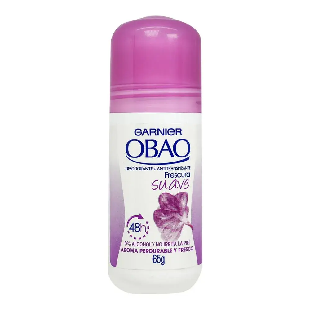 DESODORANTE OBAO ROLL-ON FRESCURA SUAVE 65G