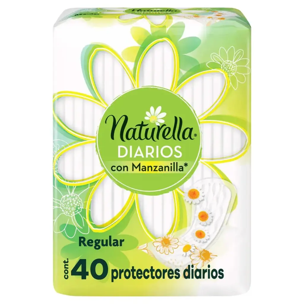 PROTECTORES DIARIOS NATURELLA MZNLLA CON 40