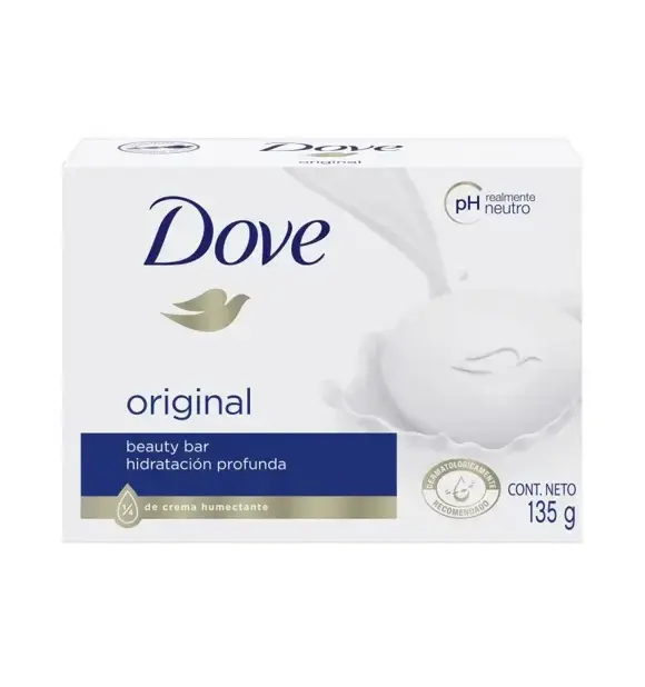 JABON DOVE BARRA BLANCA 135G
