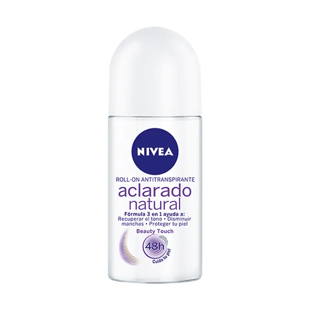 DESODORANTE NIVEA ACLARADO NAT ROLL-ON 50ML