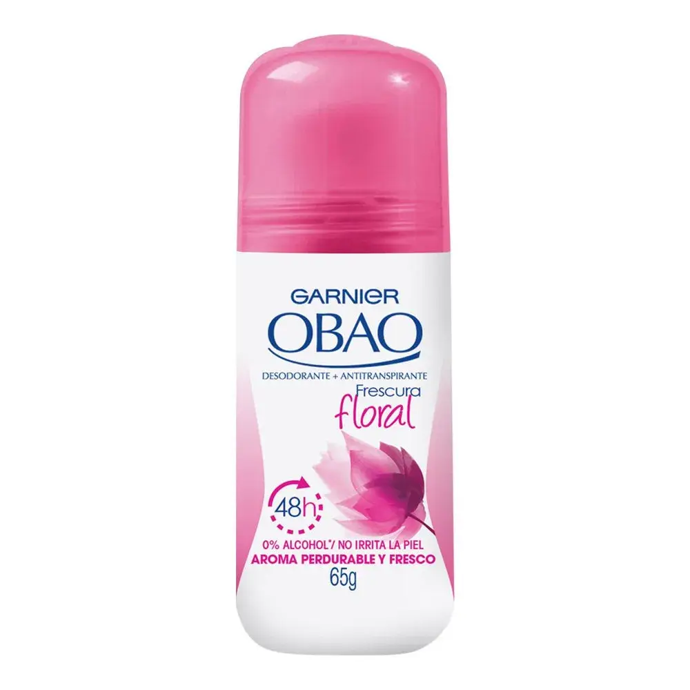 DESODORANTE OBAO ROLL-ON FLORAL 65G